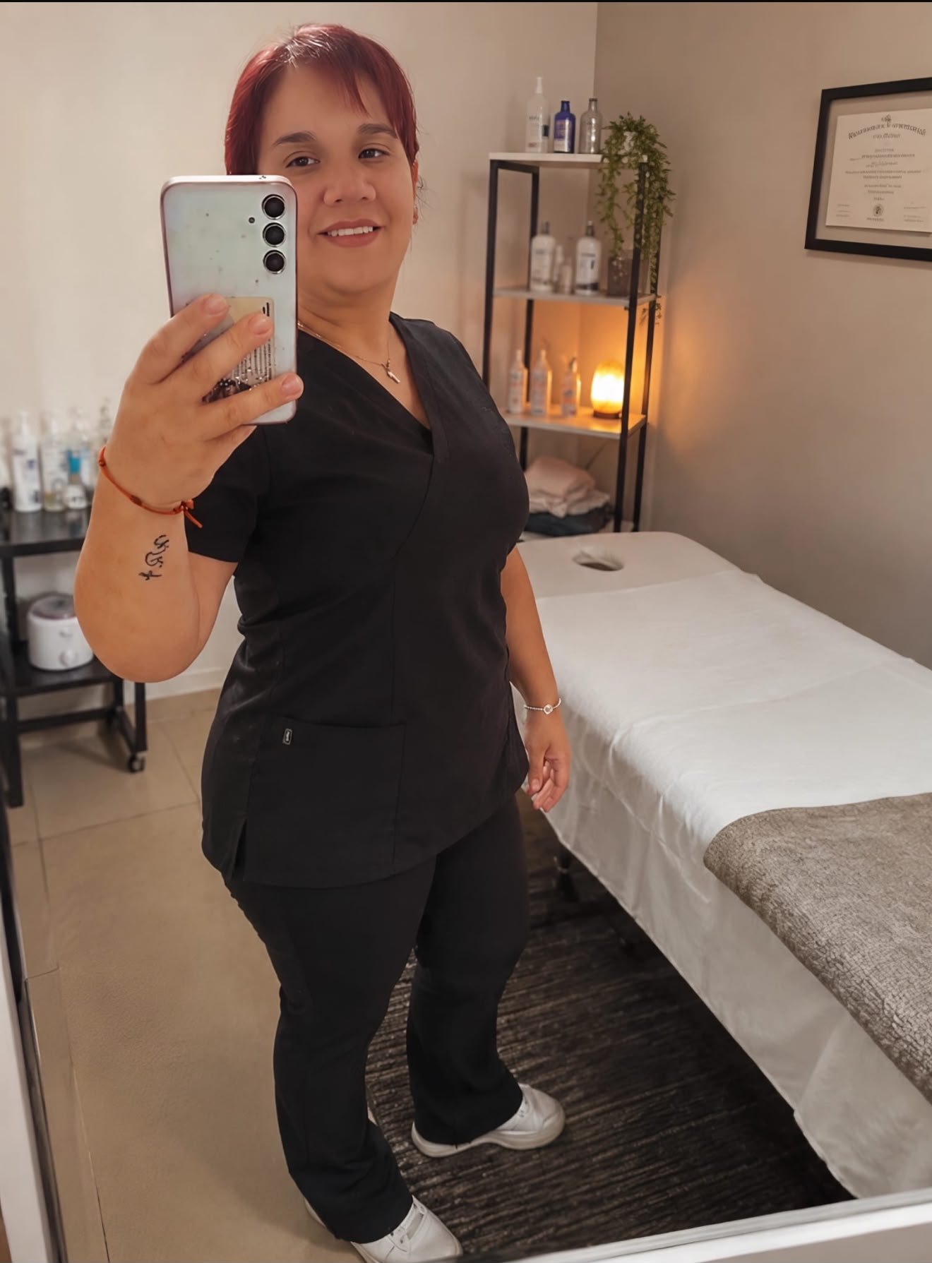 Evelyn, terapeuta de Manos Doradas